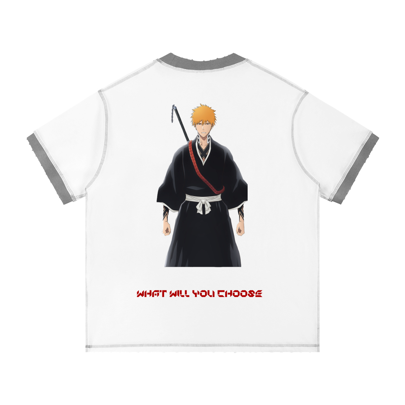 Contrast-Stitched Cotton T-Shirt