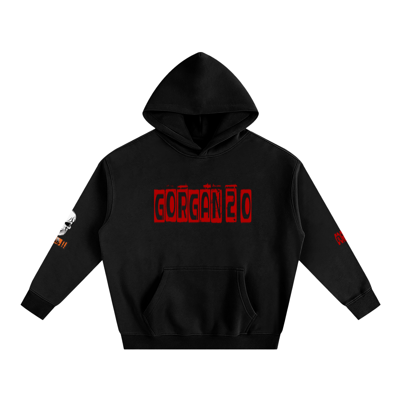 Oversized fleeced hoodie by ODMPOD featuring a cozy, relaxed fit and soft fleece material in neutral color.