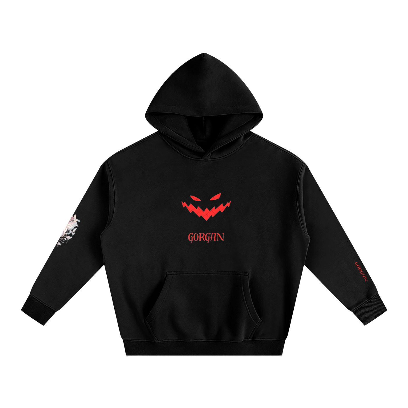 Oversize fleeced hoodie by ODMPOD featuring a cozy, relaxed fit with a soft fleece interior and a casual style.
