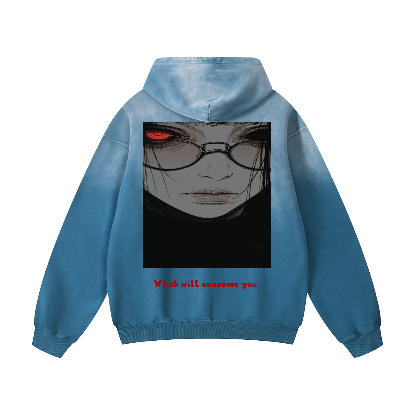 Lightly faded oversized hoodie from ODMPOD featuring a heavyweight design, with a relaxed fit and sun-faded fabric.