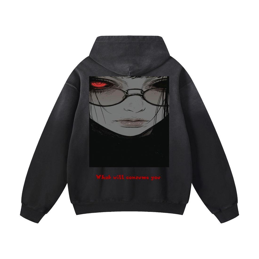 ODMPOD heavyweight sunfade oversized hoodie with a relaxed fit and faded sun-inspired design, displayed in neutral colors.