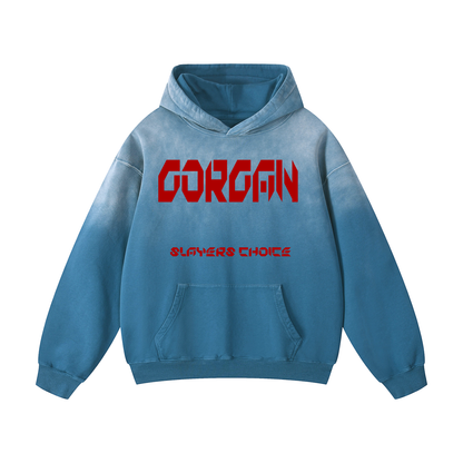 ODMPOD heavyweight Sunfade oversized hoodie with relaxed fit and sun-faded design, showcasing soft fabric and casual style.
