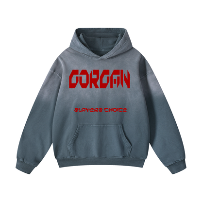 ODMPOD heavyweight sunfade oversized hoodie with a relaxed fit and faded sun-inspired design, made from soft, durable fabric.