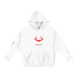 Oversize ODMPOD fleeced hoodie with a cozy, plush interior and relaxed fit, shown in a front view.