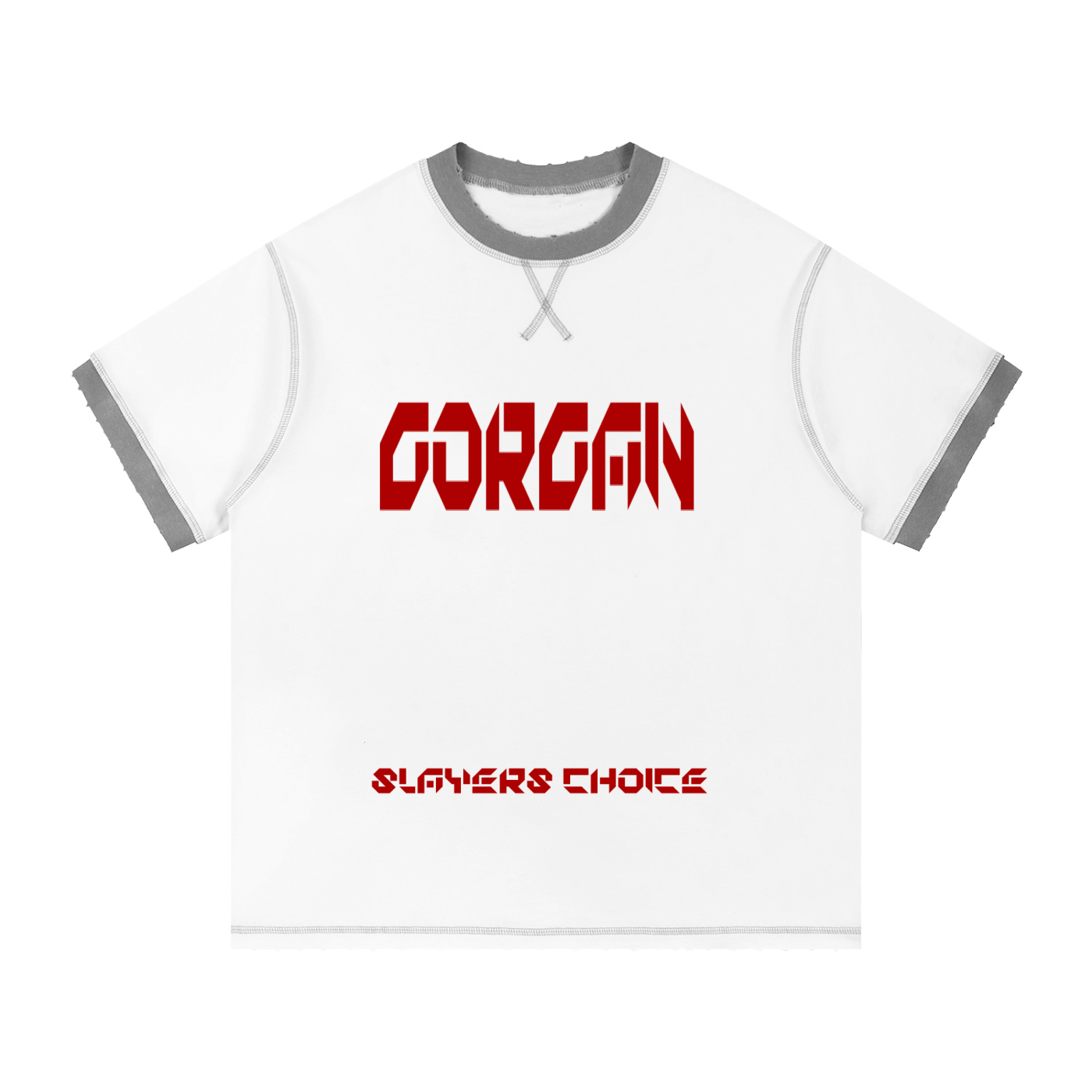 Contrast-Stitched Cotton T-Shirt