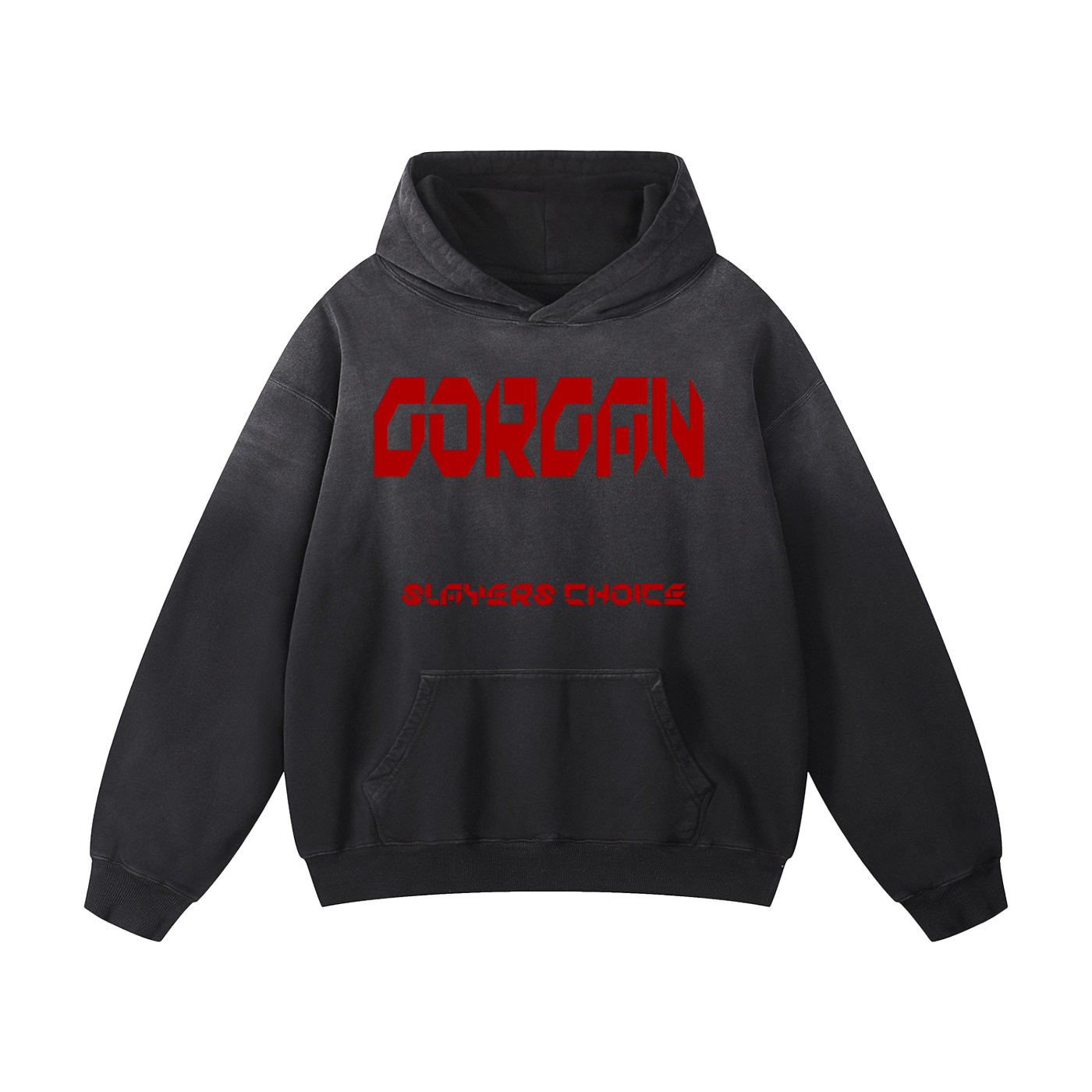 ODMPOD heavyweight sunfade oversized hoodie with a relaxed fit, featuring a soft fabric and stylish sunburst faded design.